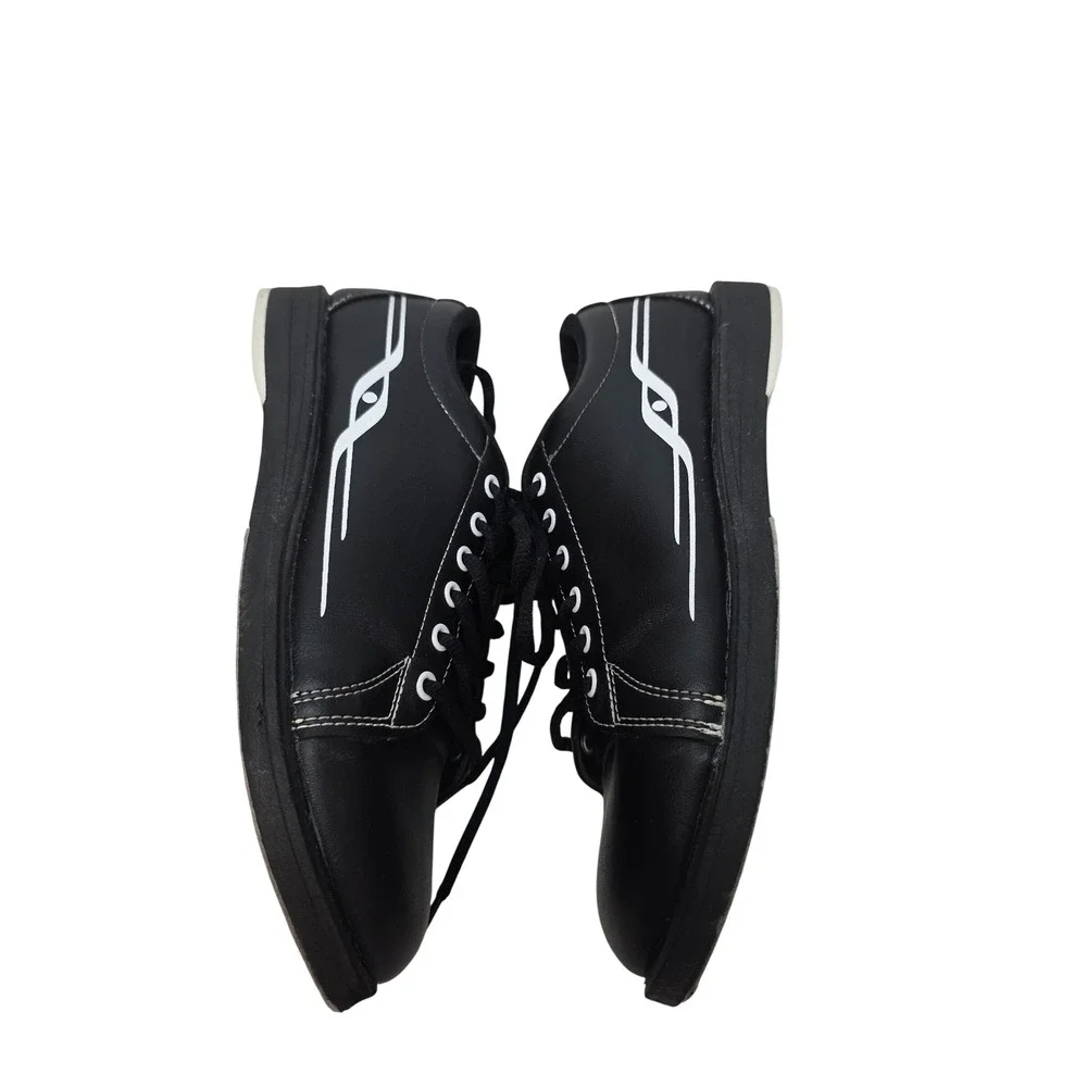 Pyramid Ram Mens Bowling Shoes Black White Contrast Stitch Size 9‎ 2022F GameDay